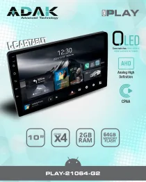HONDA FIT 2008/2014 KIT STANDARD - CENTRAL MULTIMIDIA 10.1" ADAK ANDROID 4CORE + 2GB RAM + 64GB ROM