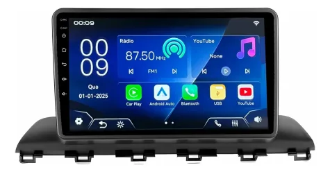 HYUNDAI HB20 2020/2025 KIT STANDARD - CENTRAL MULTIMEDIA 9" ADAK  ANDROID 4CORE + 4GB RAM + 64GB ROM