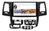 TOYOTA HILUX 2005/2016 DIGITAL/ANALOGICO KIT PREMIUM - CENTRAL MULTIMEDIA 9" ADAK ANDROID 8CORE + 4GB RAM + 64GB ROM